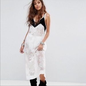Free People love all day intimately slip dress